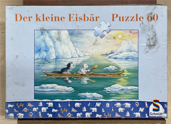 60 Pieces Jigsaw Puzzle, SCHMIDT, "Der kleine Eisbär"