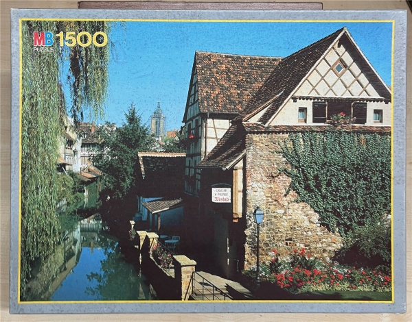 1500 Pieces Jigsaw Puzzle, MB-Puzzle, "Colmar - Das kleine Venedig"