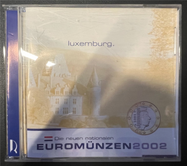KMS - Luxemburg 2002 - "Die neuen nationalen Euromünzen" - (org verpackt)