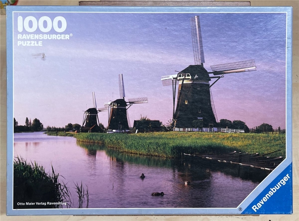 1000 Pieces Jigsaw Puzzle, RAVENSBURGER, "Weidende Schafe bei den Dolomiten"