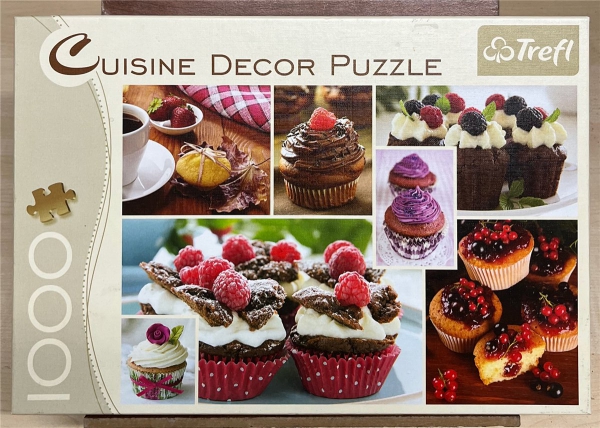 1000 Pieces Jigsaw Puzzle, TREFL-Puzzle, "Muffins"
