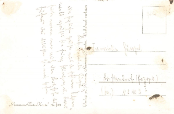 AK Berchtesgaden (83471) Berchtesgaden m Watzmann, n. gelaufen