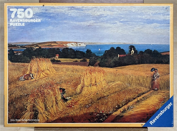 750 Pieces Jigsaw Puzzle, RAVENSBURGER, "Burchett - Kornfeld"