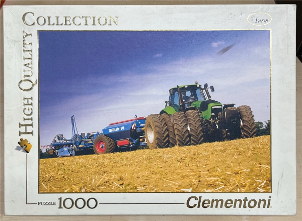 1000 Pieces Jigsaw Puzzle, CLEMENTONI, "Deutz-Argrotrom 215 - 265"