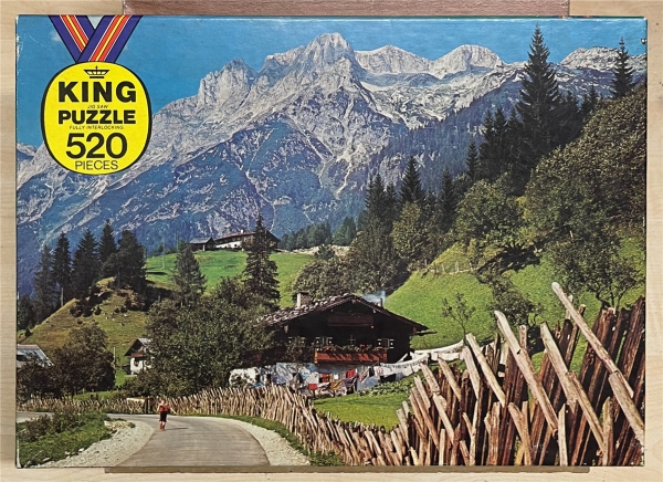 520 Pieces Jigsaw Puzzle, KING, "Bayrische Alpen"