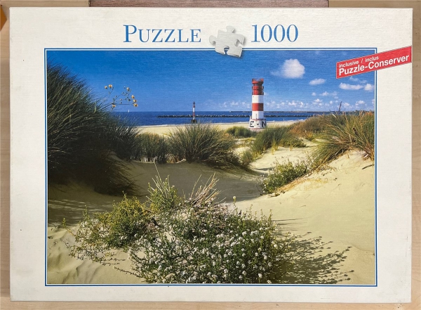 1000 Pieces Jigsaw Puzzle, BLATZ-Puzzle, "Am Meer"