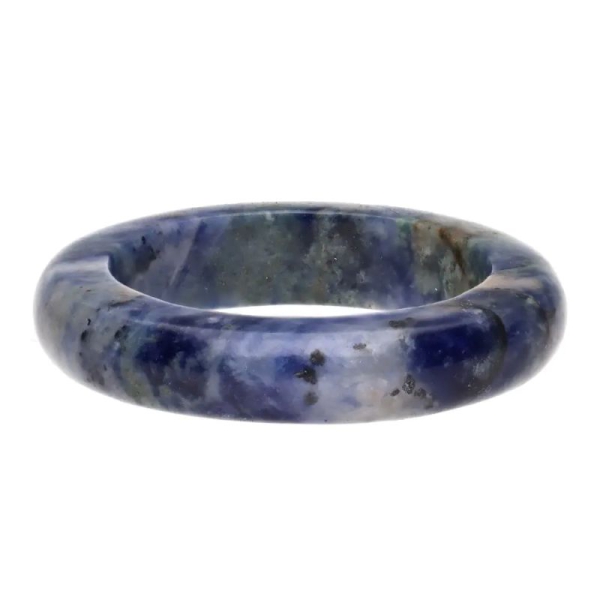 Sodalith-Ring – Handgefertigter Schmuck mit Naturstein aus Brasilien