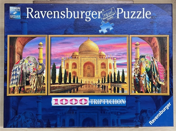 1000 Pieces Jigsaw Puzzle, RAVENSBURGER, "Tay Mahal"