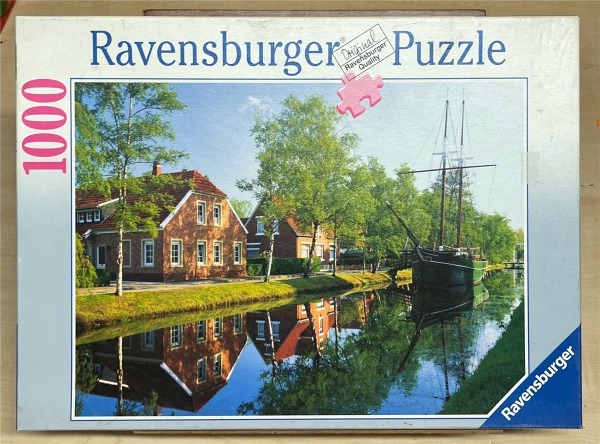 1000 Pieces Jigsaw Puzzle, RAVENSBURGER, "Niedersachsen, Emsland"