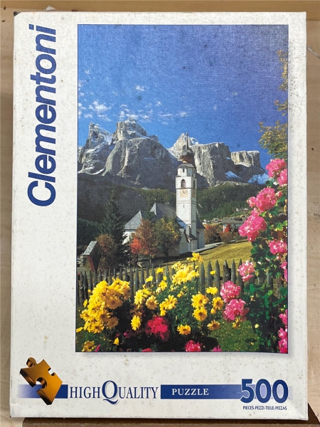 500 Pieces Jigsaw Puzzle, Clementoni, "Dolomiten, Italien"