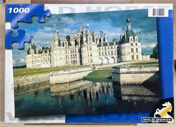 1000 Pieces Jigsaw Puzzle, WILD HORSE, "Chamfort, France"