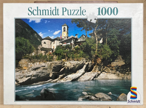 1000 Pieces Jigsaw Puzzle, SCHMIDT, "Lavertezzo, Schweiz"