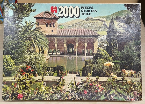 2000 Pieces Jigsaw Puzzle, JUMBO, "Granada, Spanien"