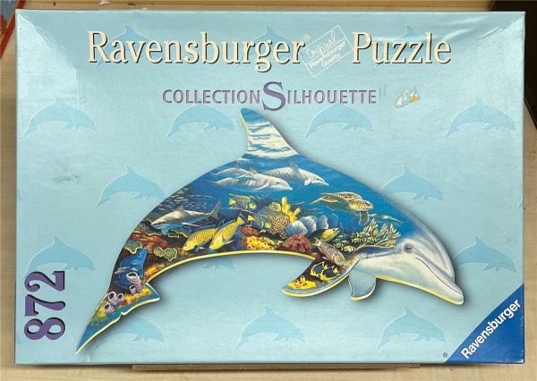872 Pieces Jigsaw Puzzle, RAVENSBURGER, "Delfin"