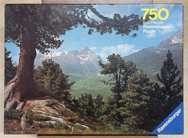 750 Pieces Jigsaw Puzzle, RAVENSBURGER, "Im Engadin"