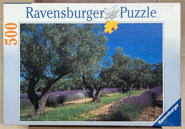 500 Pieces Jigsaw Puzzle, RAVENSBURGER, "Frankreich - Provence"