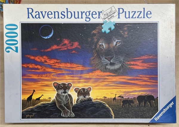 2000 Pieces Jigsaw Puzzle, RAVENSBURGER, "Schim Schimmel - Mutter Erde"