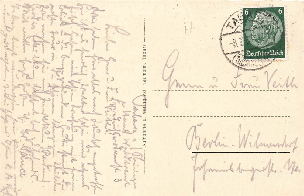 AK Tabarz (83471) Thür. Wald mit Inselberg, gelaufen am 08.07.1937 (Tabarz)