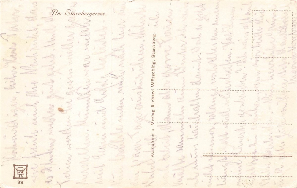 AK Starnberg (82319),Starnberger See, n. gelaufen