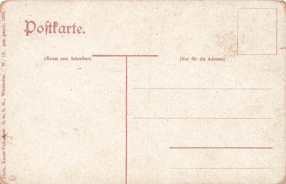 AK Künstlerkarte, "Herbstschmuck - Schluss der gesamten Weinlese", n. gelaufen
