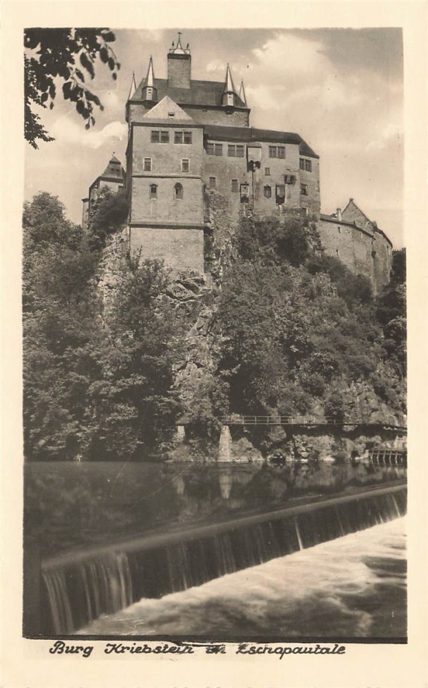 AK Kriebstein (09648), Burg Kriebsteib, n. gelaufen