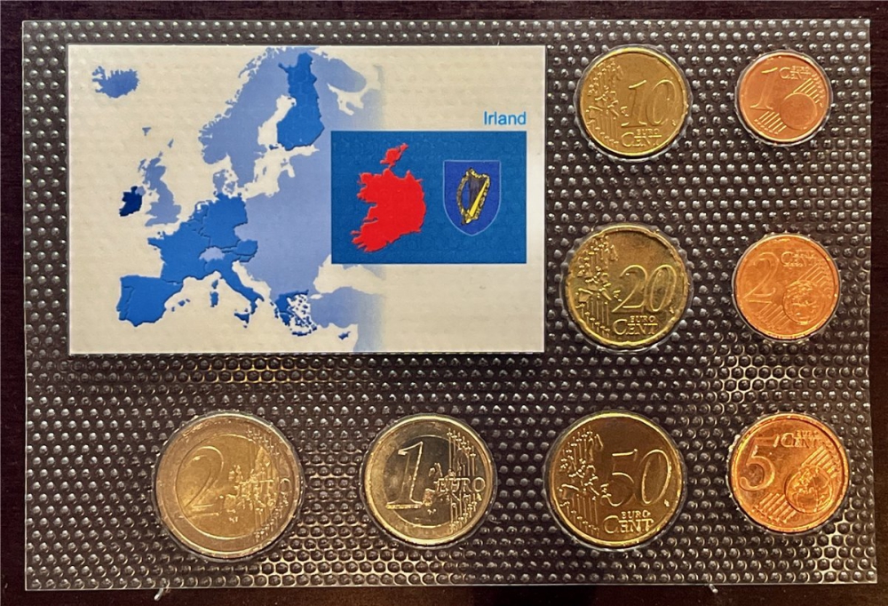 KMS - Irland 2006 - EURO-Motivsatz - ("auf Folie verschweißt")