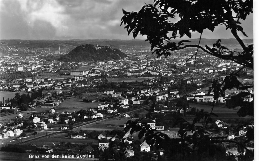 AK Graz (8073), Von der Rouine Göstling, n. gelaufen