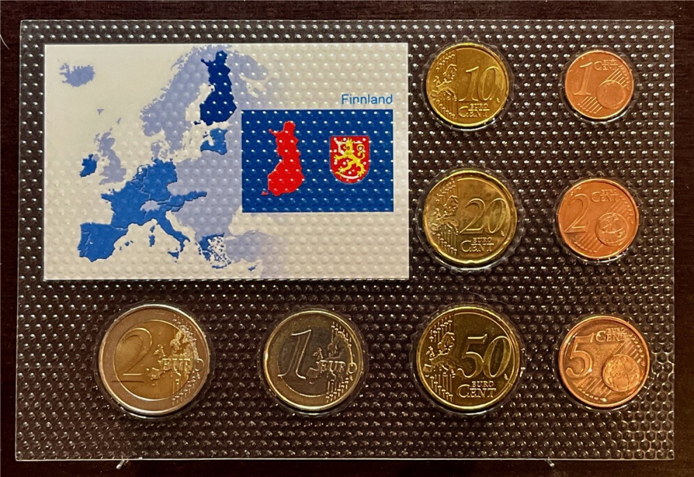 KMS - Finnland 2012 - EURO-Motivsatz - ("auf Folie verschweißt")