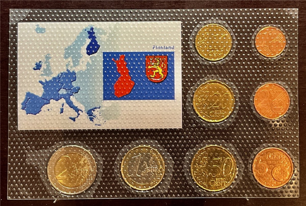 KMS - Finnland 2010 - EURO-Motivsatz - ("auf Folie verschweißt")