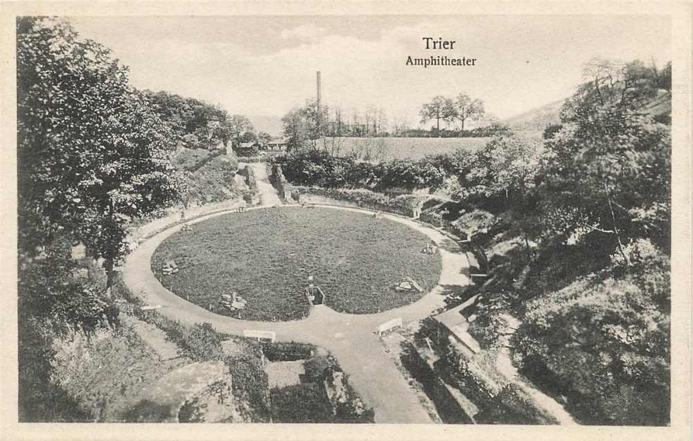 AK Trier (54290), Amphitheater, n. gelaufen