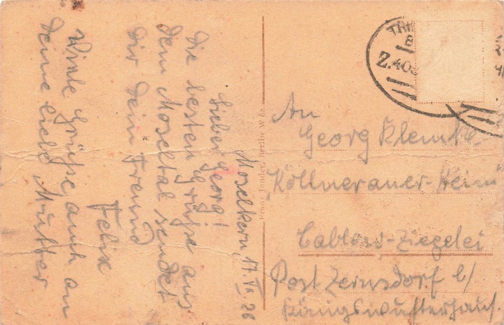 AK Wierschem (56294), Burg Eltz a.d. Mosel, gelaufen 17.08.1926