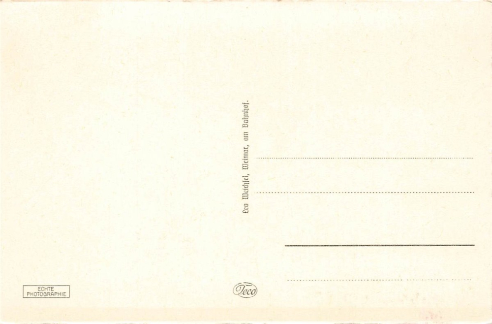 AK Weimar (99423), Museum, n. gelaufen