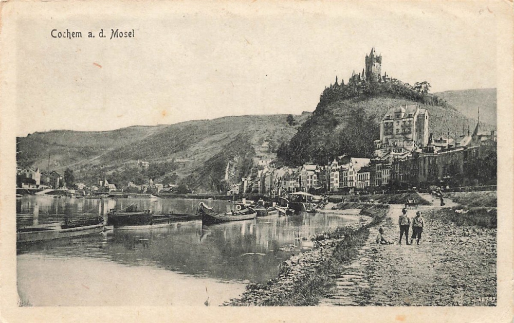 AK Cochem (56812), An der Mosel, n. gelaufen