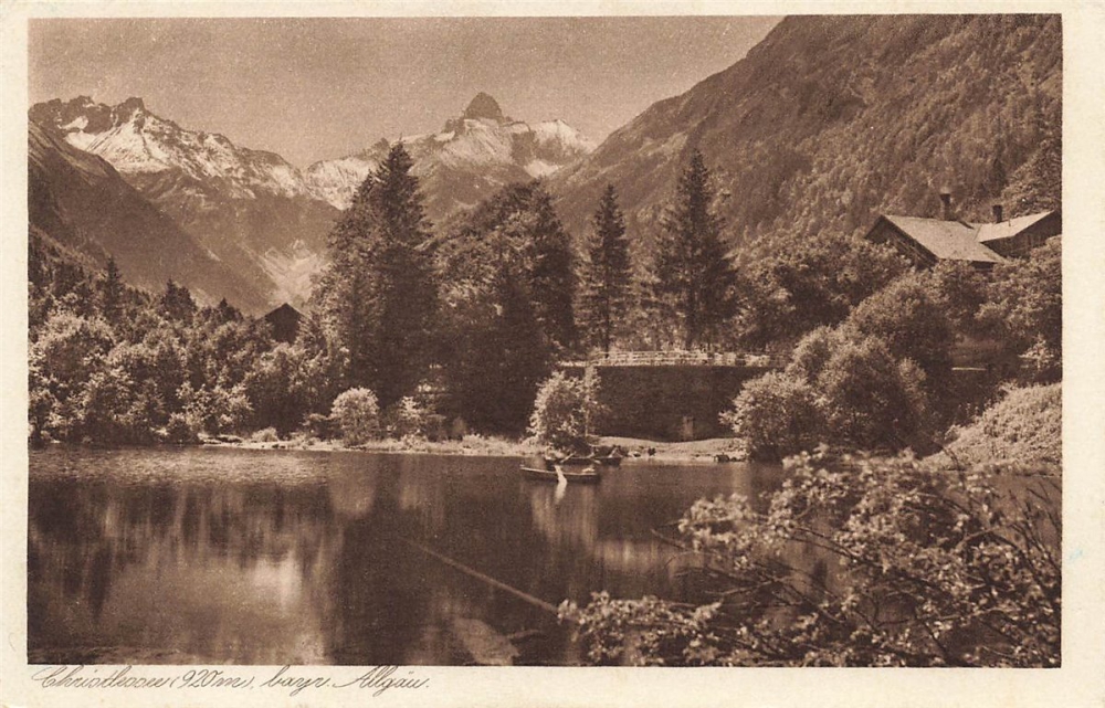 AK Obersdorf (57234), Christlessee, n.  gelaufen