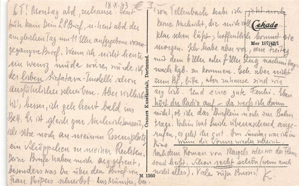 AK Bad Mergentheim (97980), n. gelaufen