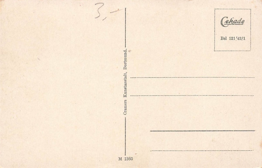 AK Bernkastel-Kues (54470),Mosel mit Burgruine Landshut, n. gelaufen
