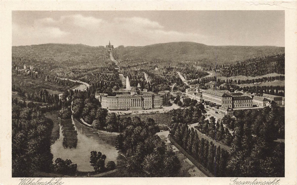 AK Wilhelmshöhe (51570), Gesamtansicht , n. gelaufen