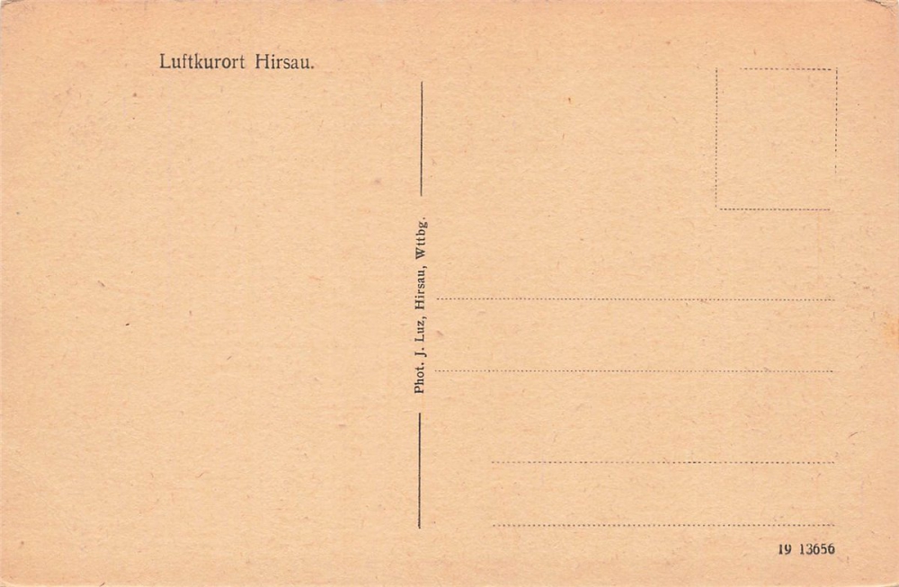 AK Hirsau (75365), Hirsau - Ortsansichtl, n. gelaufen