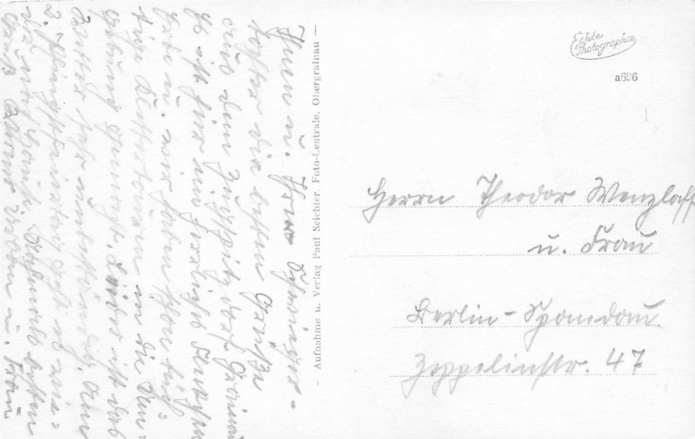 AK Garmisch-Partenkirchen (82467), Eibsee-Hotel, n. gelaufen