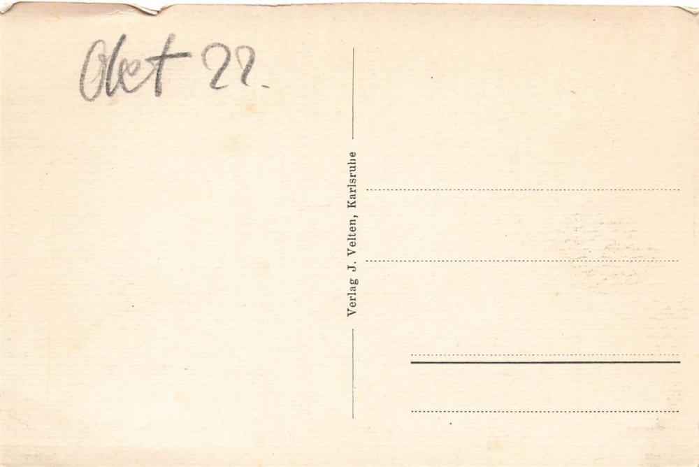 AK Bruchsal (76646), Schloß - Corps de Logis nach der Gartenseite, n. gelaufen