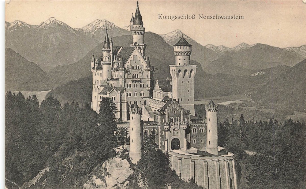 AK Schwangau (87645), Königsschloß Neuschwanstein, n. gelaufen