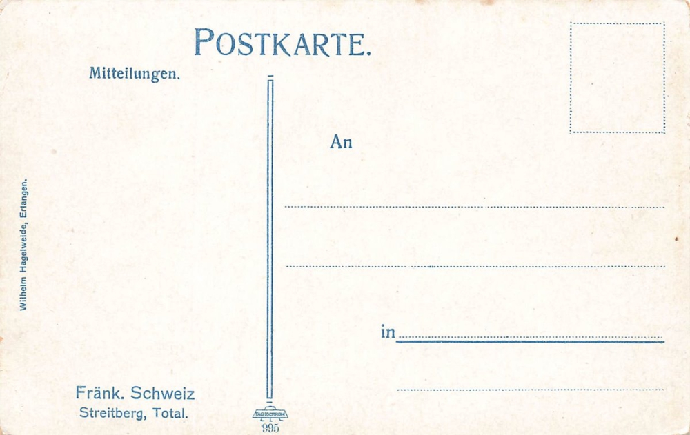 AK Streitberg (91346), Flet beim Küterwall n.gelaufen