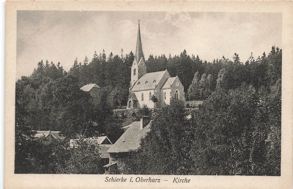 AK Schierke (38879), Kirche, n. gelaufen