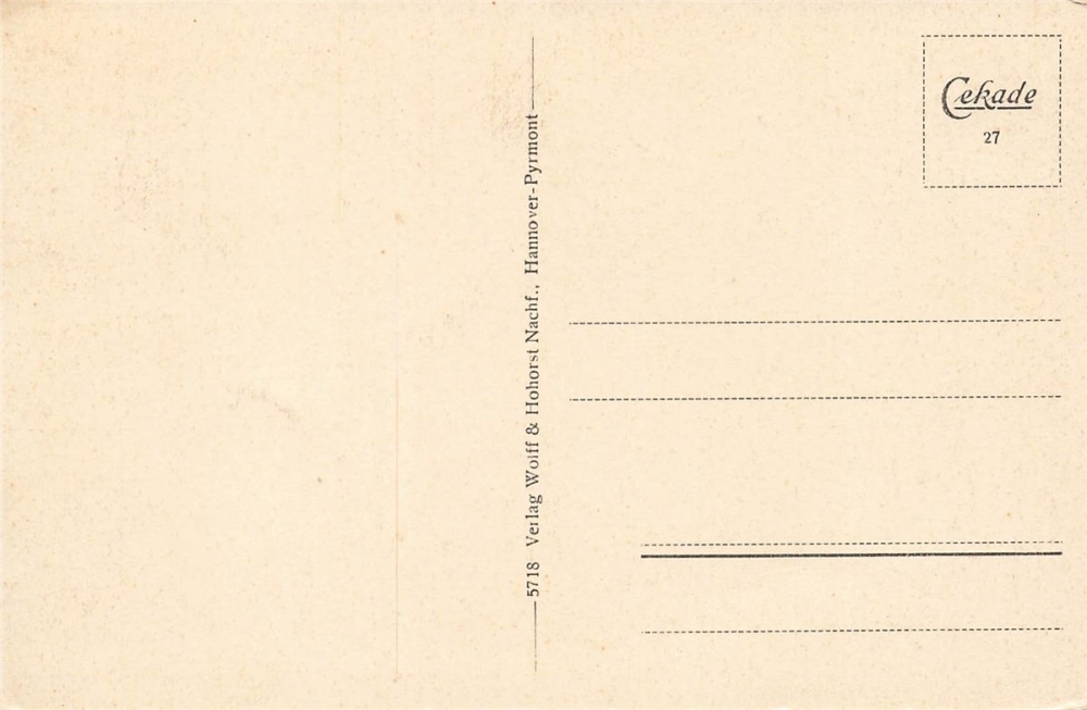 AK Bad Pyrmont (31812), Hauptallee u. Hauptquelle, n. gelaufen