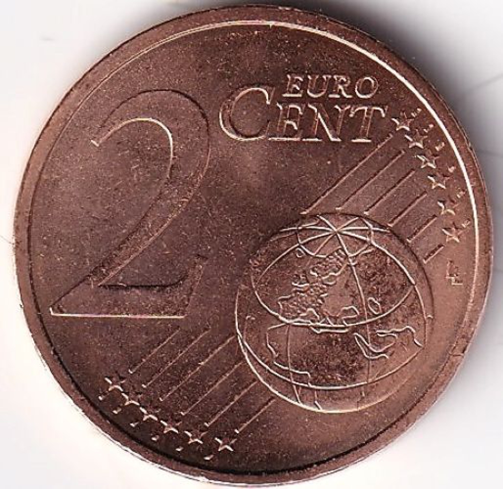 2 Cent Münze Deutschland - 2002 / -D-