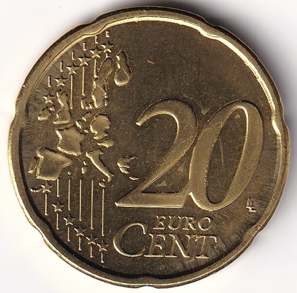 20 Cent Münze Portugal - 2006