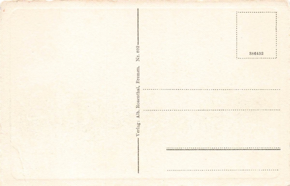 AK Bremen (28195), Das Rathaus, n. gelaufen