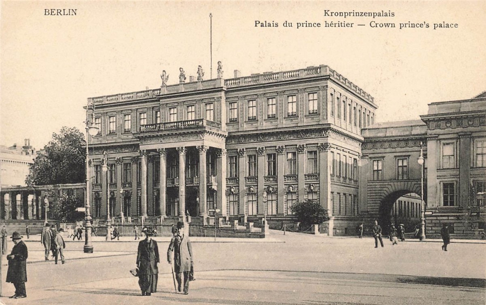 AK Berlin (10115), Kronprinzenpalais, n. gelaufen