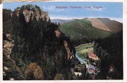AK Rathen (01824) Hockstein - Polenztal. Sächs. Schweiz, n.gelaufen