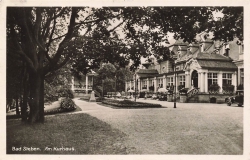 AK Bad Steben (95138) Bad Steben - Am Kurhaus, gelaufen